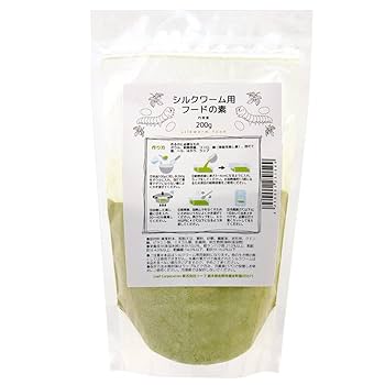 Amazon | シルクワーム用フードの素 200g （約700g分